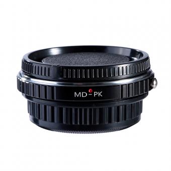 K&F Concept M15221 Bague Adaptation Objectif Minolta MD vers Pentax K Mount Appareil Photo avec Optic Glass