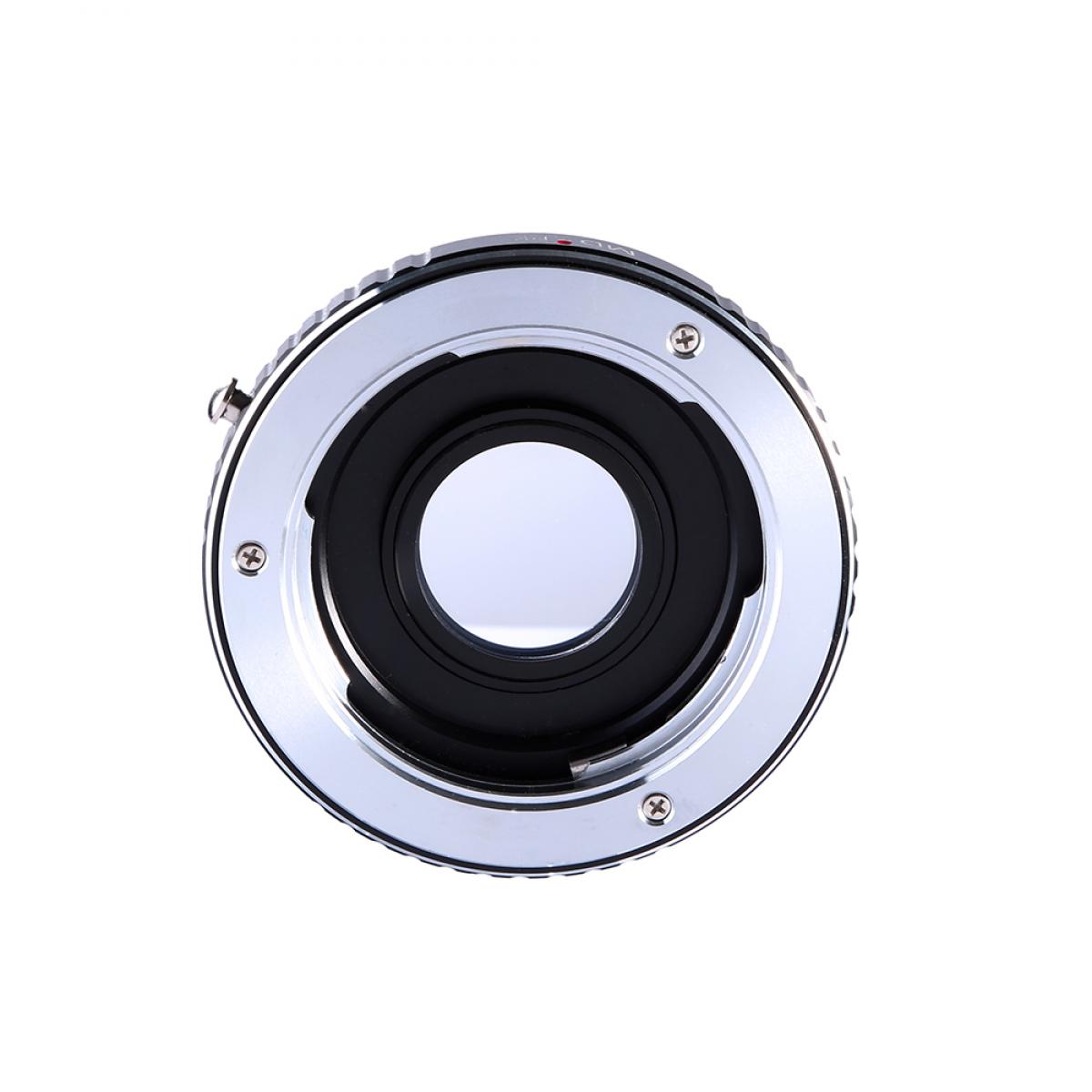 Minolta MD Lenses to Pentax K Camera Mount Adapter with Optic Glass