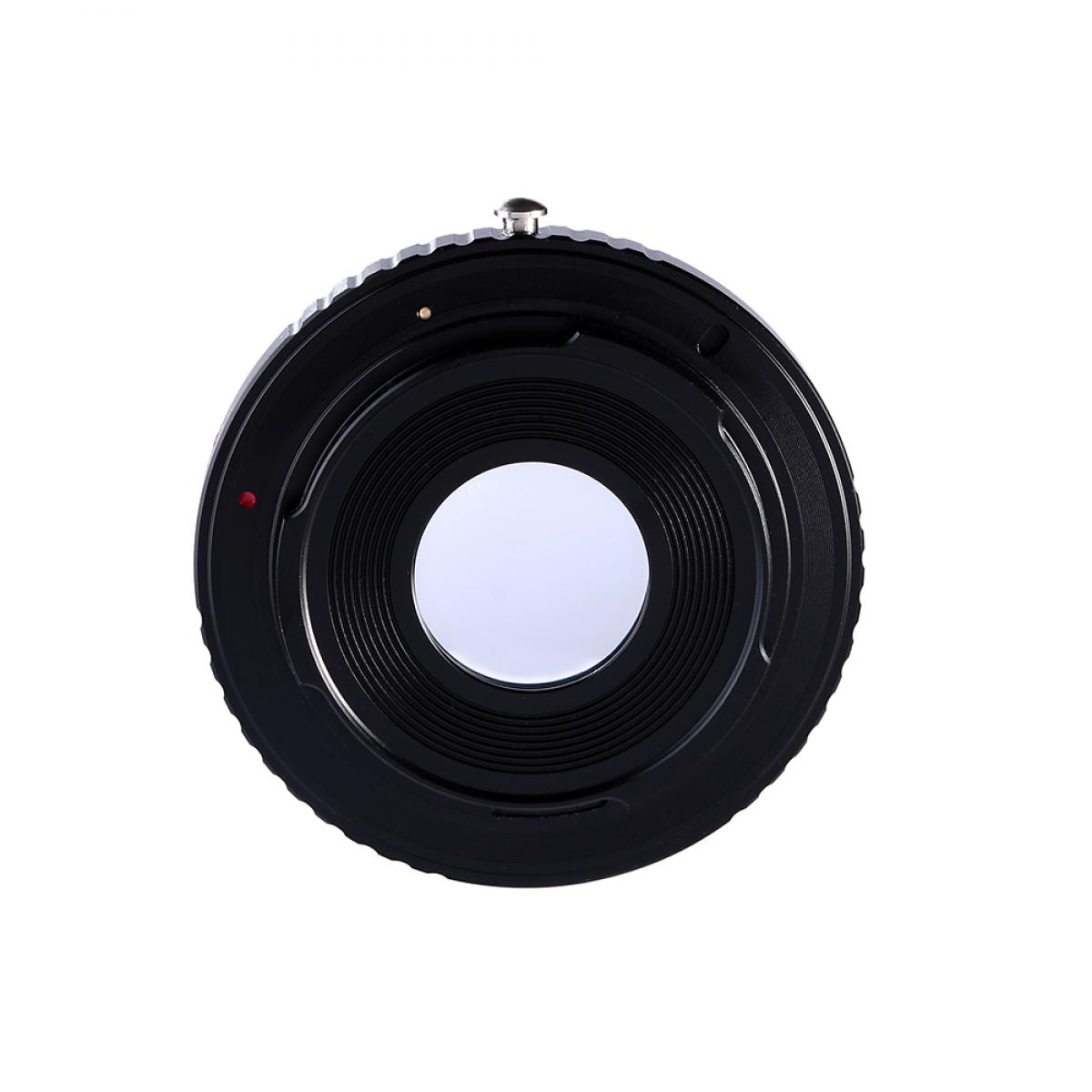 Minolta MD Lenses to Pentax K Camera Mount Adapter with Optic Glass