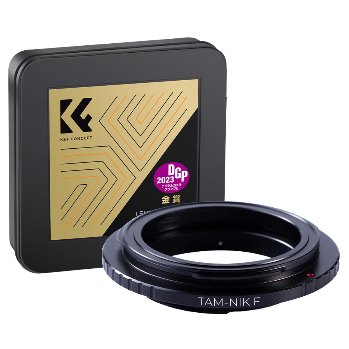 TAMRON-AI Lens Adapter Handmatige Focus Compatibele Tamron Adaptall ii Lenzen voor Nikon F Camera Lichaam