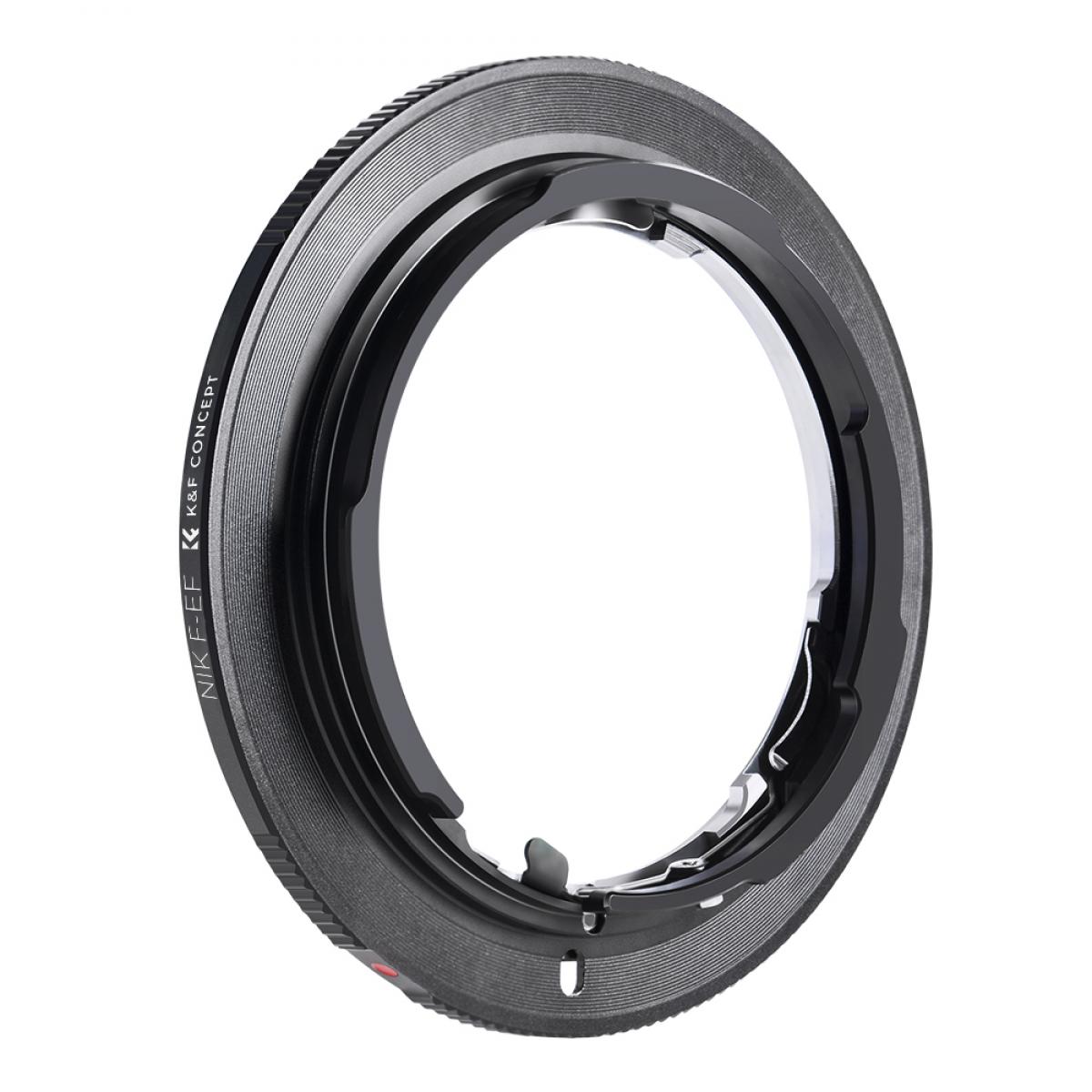 Nkon to EOS Lens Mount Adapter, Compatible with Nikon AI/F AI-S Lens and Compatible with Canon EOS EF/EF-S Cameras