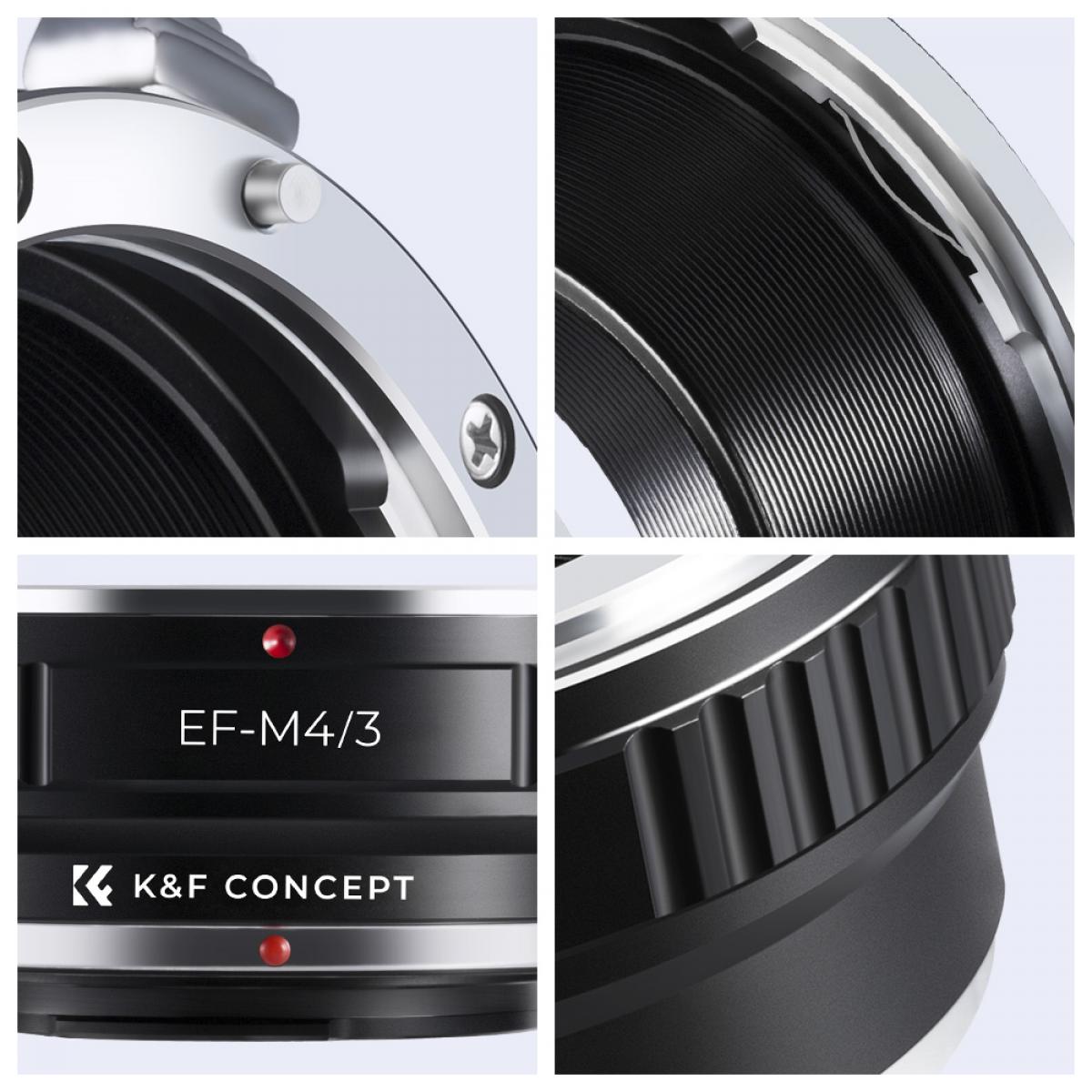 Lens Mount Adapter for Canon EOS EF Mount Lens to M4/3 MFT Olympus Pen