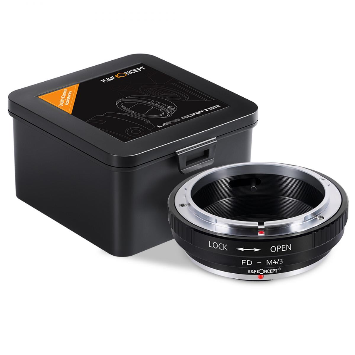 Lens Mount Adapter Ring for Canon FD Lens to Micro Four Thirds M4/3 Olympus Pen and Panasonic Lumix Cameras 