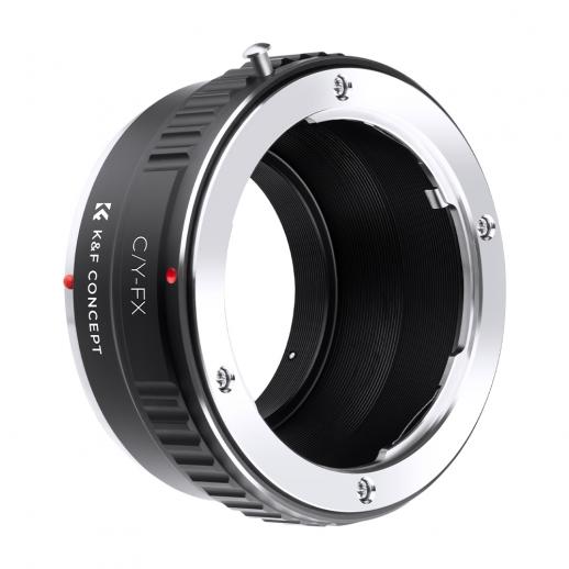Adaptador de montura de lentes Contax Yashica a lente Fuji X Adaptador de lente K&F Concept M14111