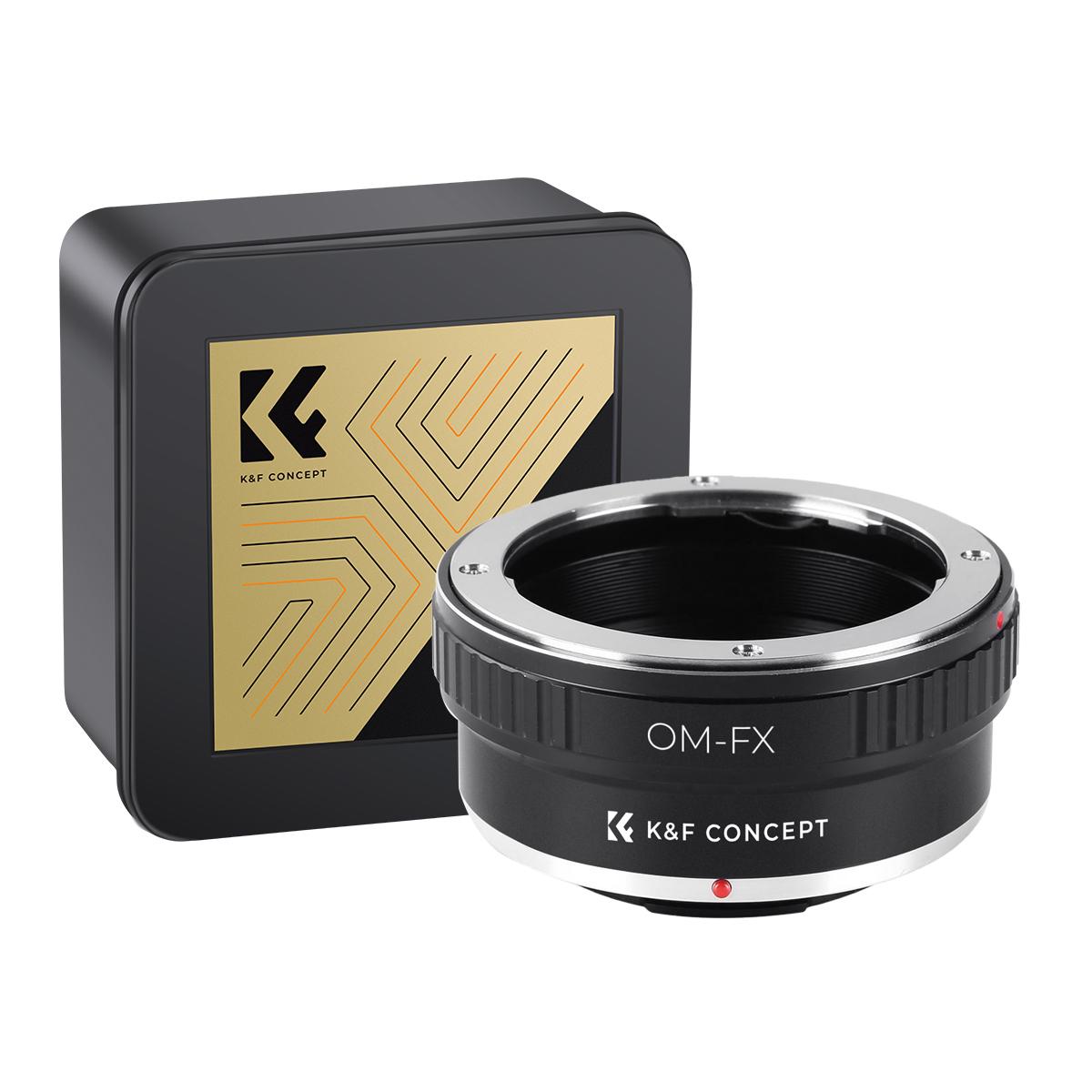 Adattatore per Obiettivi Olympus OM a Fotocamere Fuji X