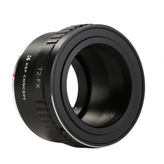 K&F Concept Adapter für T2 Objektiv auf Fuji X Mount Kamera