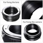 Adattatore per Obiettivi Contax Yashica a Fotocamere Sony E Mount