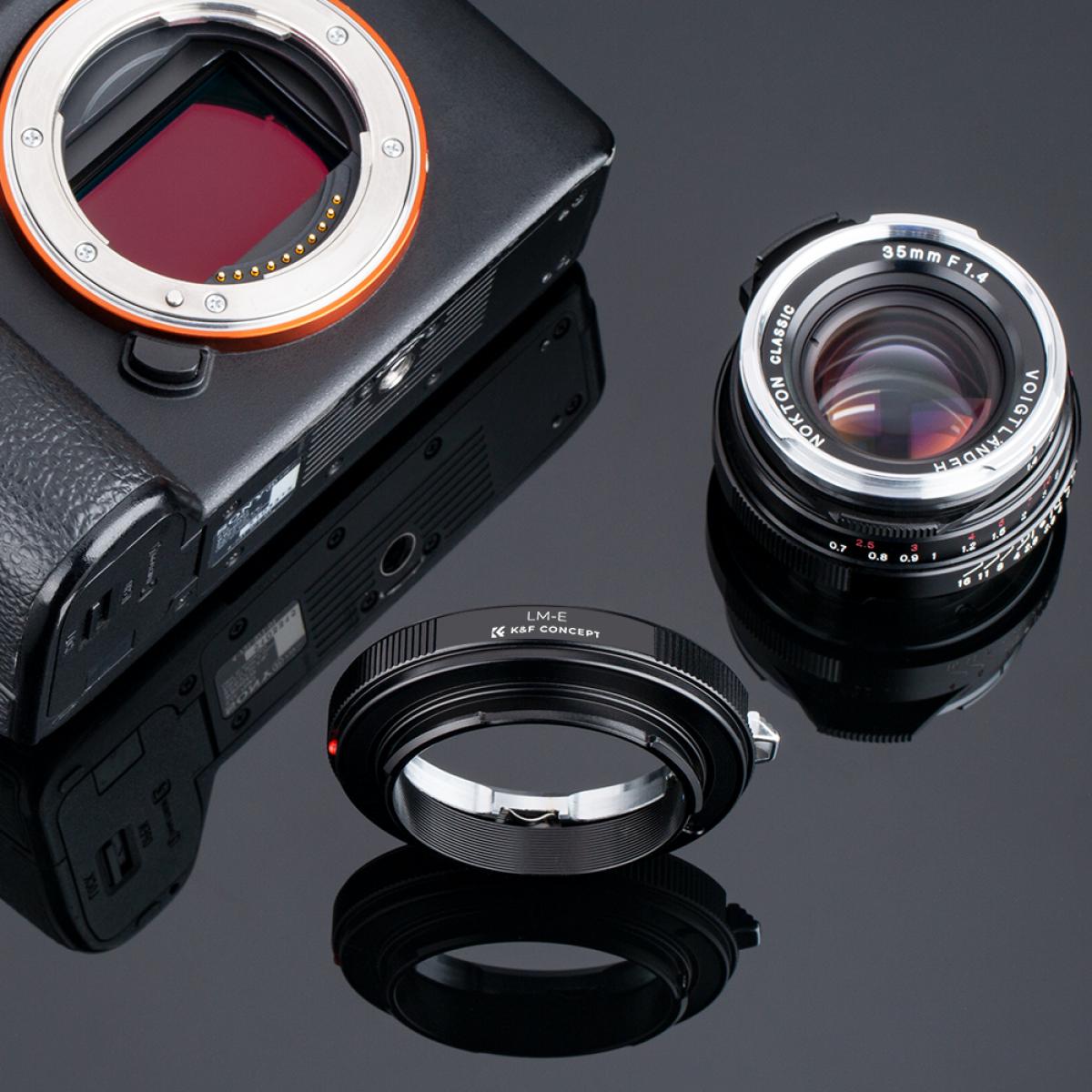 LENS ADAPTERS Leica M Lens to NEX Camera Mount Adapter - K&F