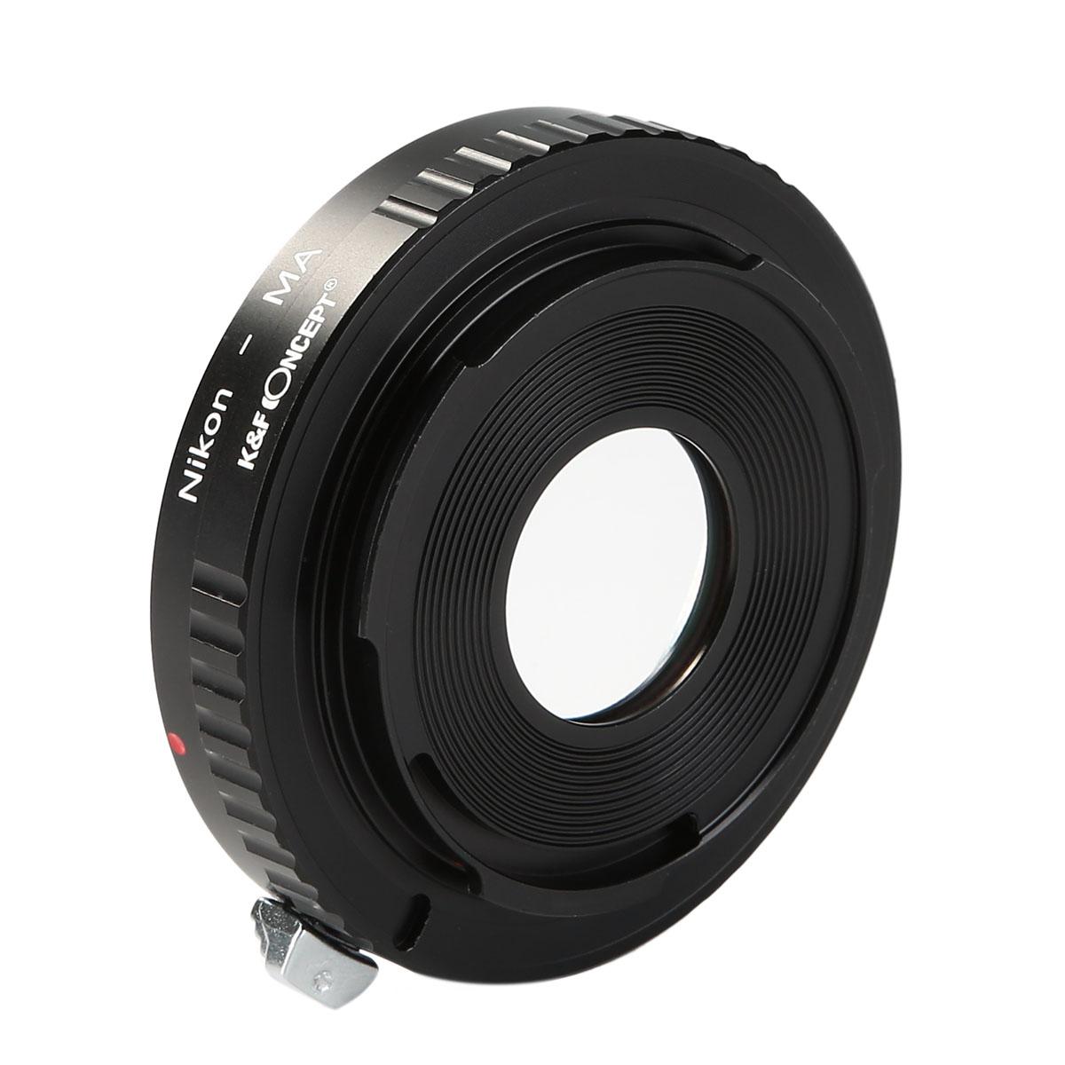 Lentes Nikon F a Sony A Adaptador de montura de lente con vidrio óptico