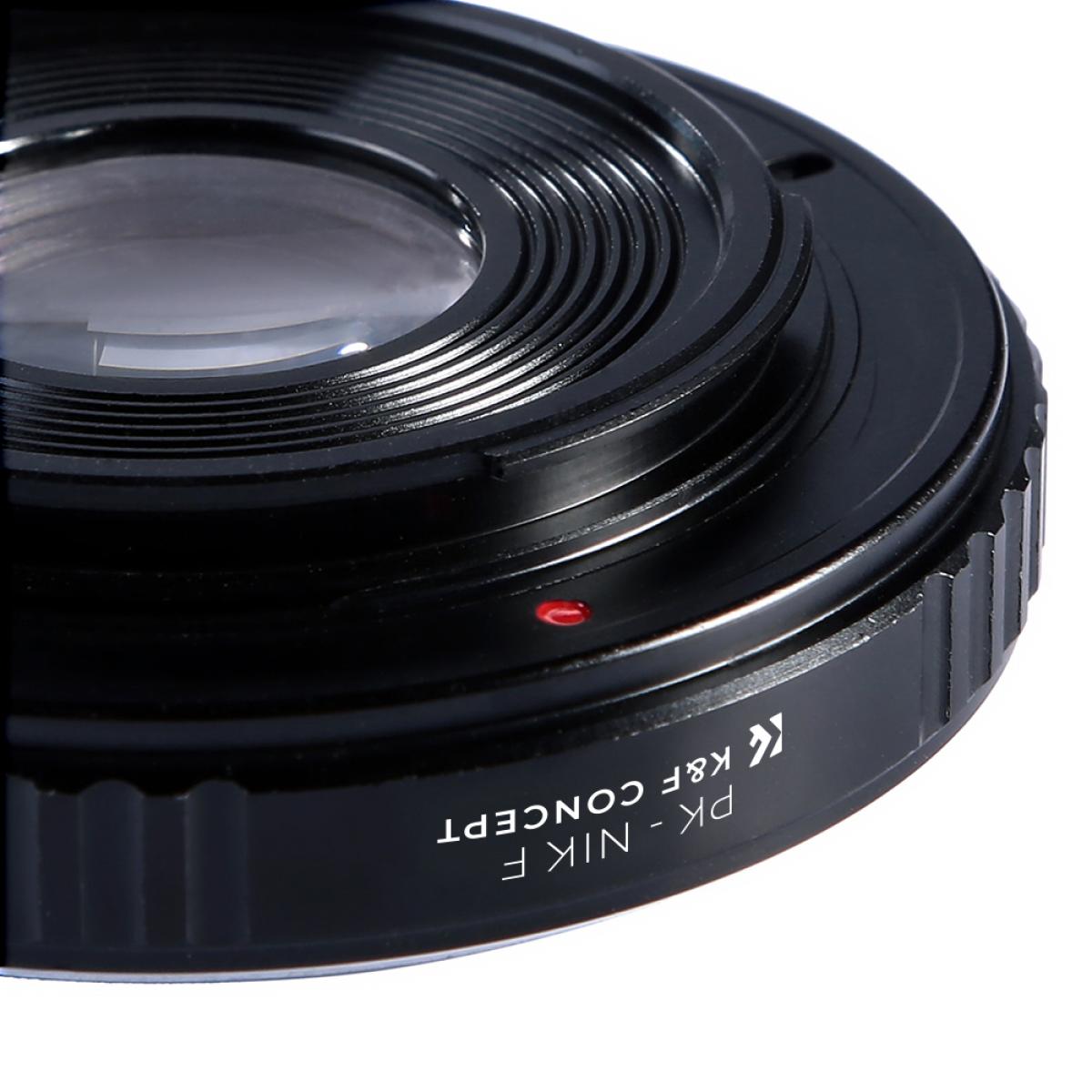 K&F M11102 Bague Adaptation Objectif Nikon F Vers Sony E Mount Appareil Photo Avec Monture De