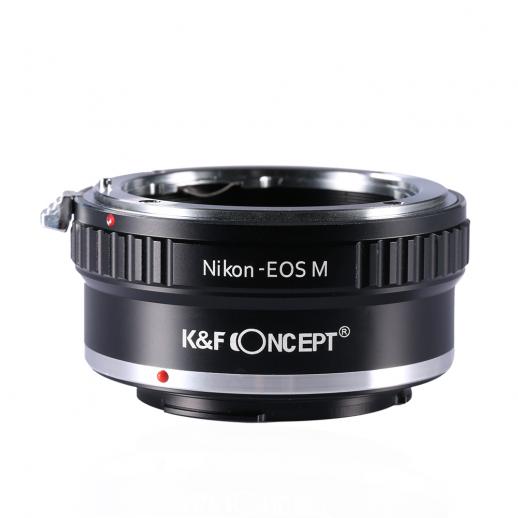 Adapter für Nikon F Objektiv auf Canon EOS M Mount Kamera