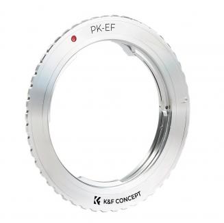 K&F Concept PK-EF Bague Adaptation pour Objectif Pentax K vers Appareil Photo à Monture Canon EOS