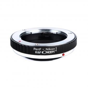 K&F Concept Adapter für Olympus Pen F Objektiv auf Nikon 1 Mount Kamera