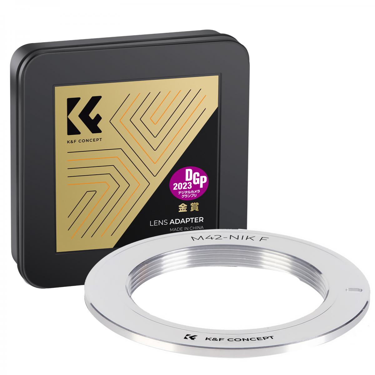 M42-Nikon Lens Adapter Handmatige Focus Compatibele M42 Lenzen voor Nikon F Camera Lichaam