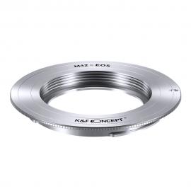 M42 to EF Adapter, Manual Lens Mount Adapter for M42 42MM Screw Mount Lens Compatible with Canon EF EF-S EOS Cameras