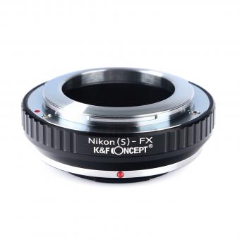 K&F Concept Adapter für Nikon S Objektiv auf Fuji X Mount Kamera