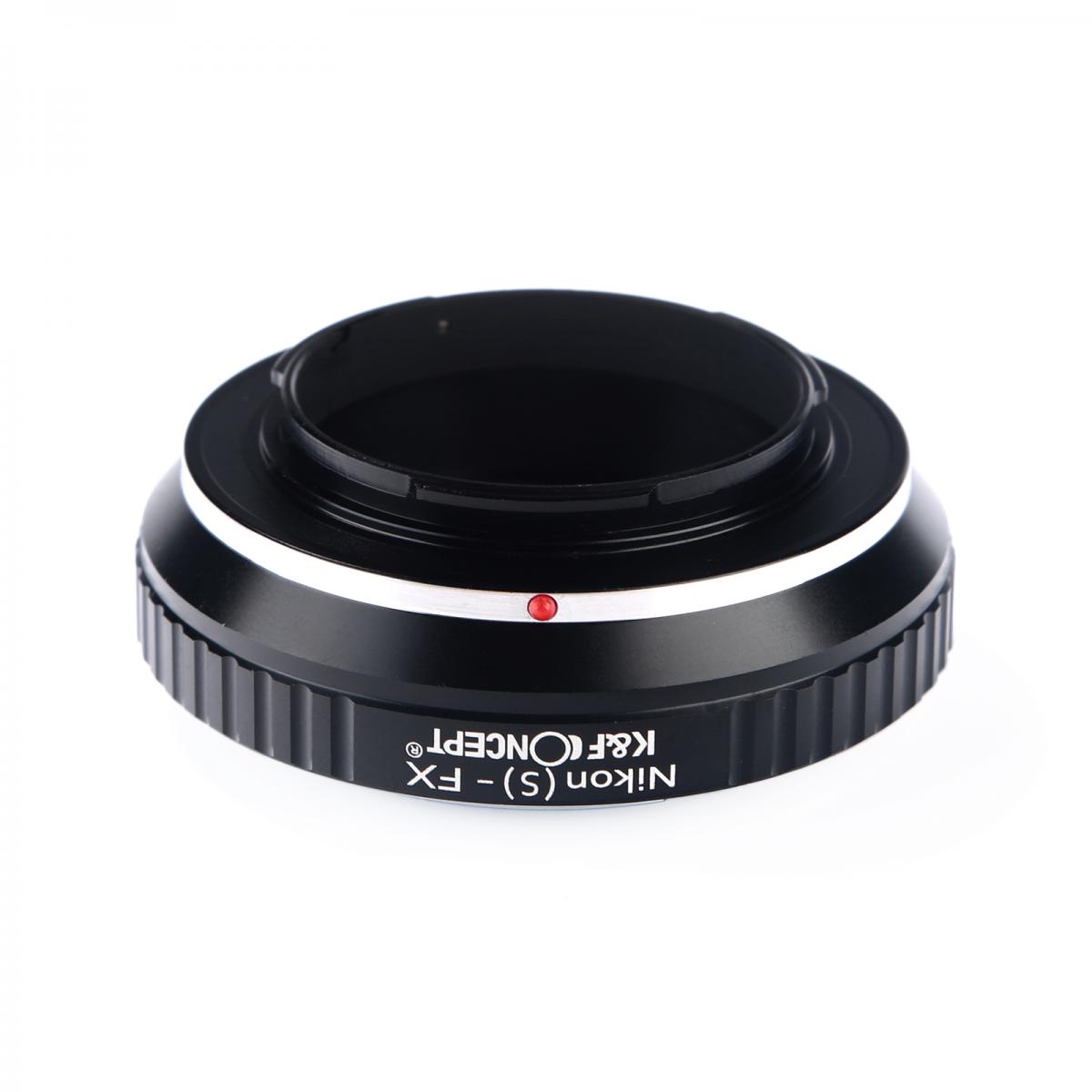 K&F Concept Lens Mount Adapter Compatible with Nikon(s) Mount Lens to FX Lens Camera Body 