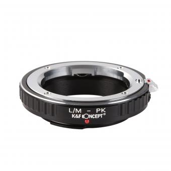 K&F Concept Adapter für Leica M Objektiv auf Pentax K Mount Kamera