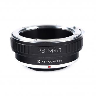 K&F Concept Adapter für Praktica Objektiv auf M43 MFT Mount Kamera