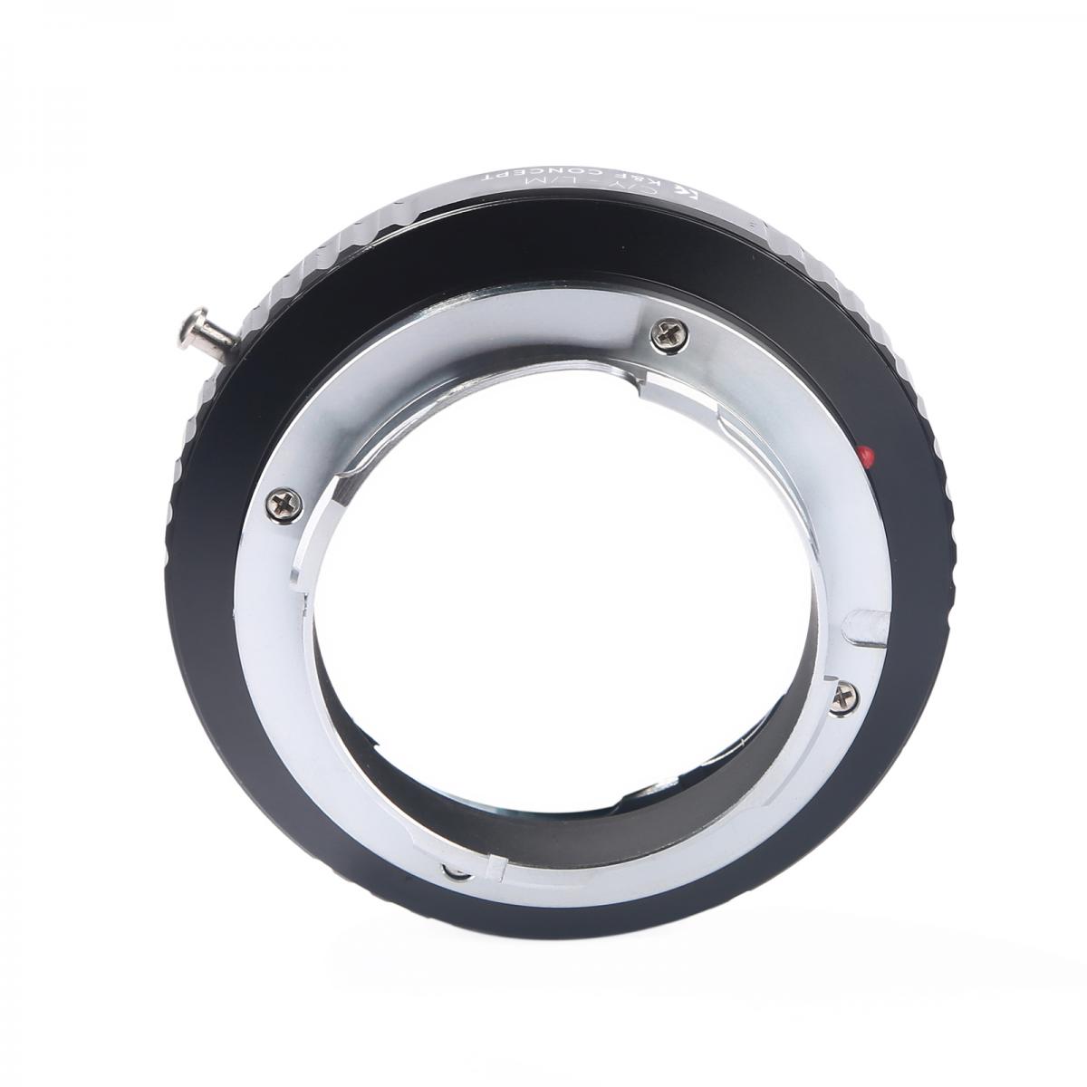 C/Y-L/M Lens Adapter Handmatige Focus Compatibele Contax Yashica Lenzen voor Leica M Camera Lichaam