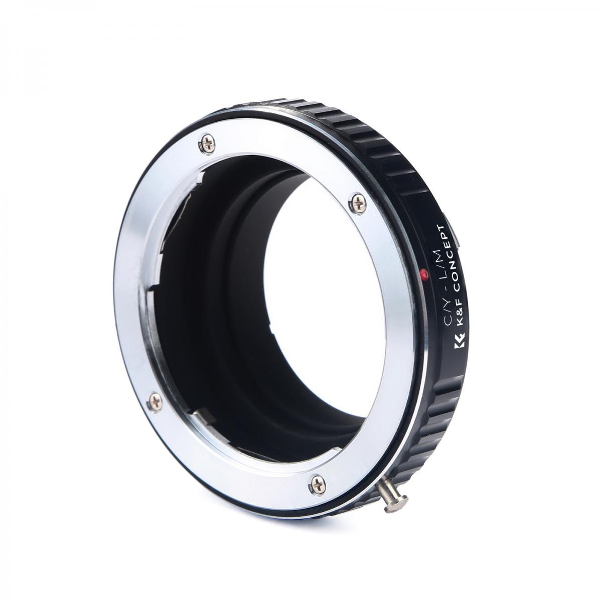 C/Y-L/M Lens Adapter Handmatige Focus Compatibele Contax Yashica Lenzen voor Leica M Camera Lichaam