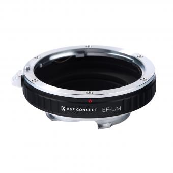 K&F Concept Adapter für Canon EF Objektiv auf Leica M Mount Kamera