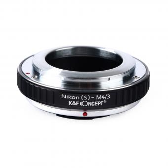 Adaptador de montura de lentes Nikon S a M43 MFT Adaptador de lente K&F Concept M33121