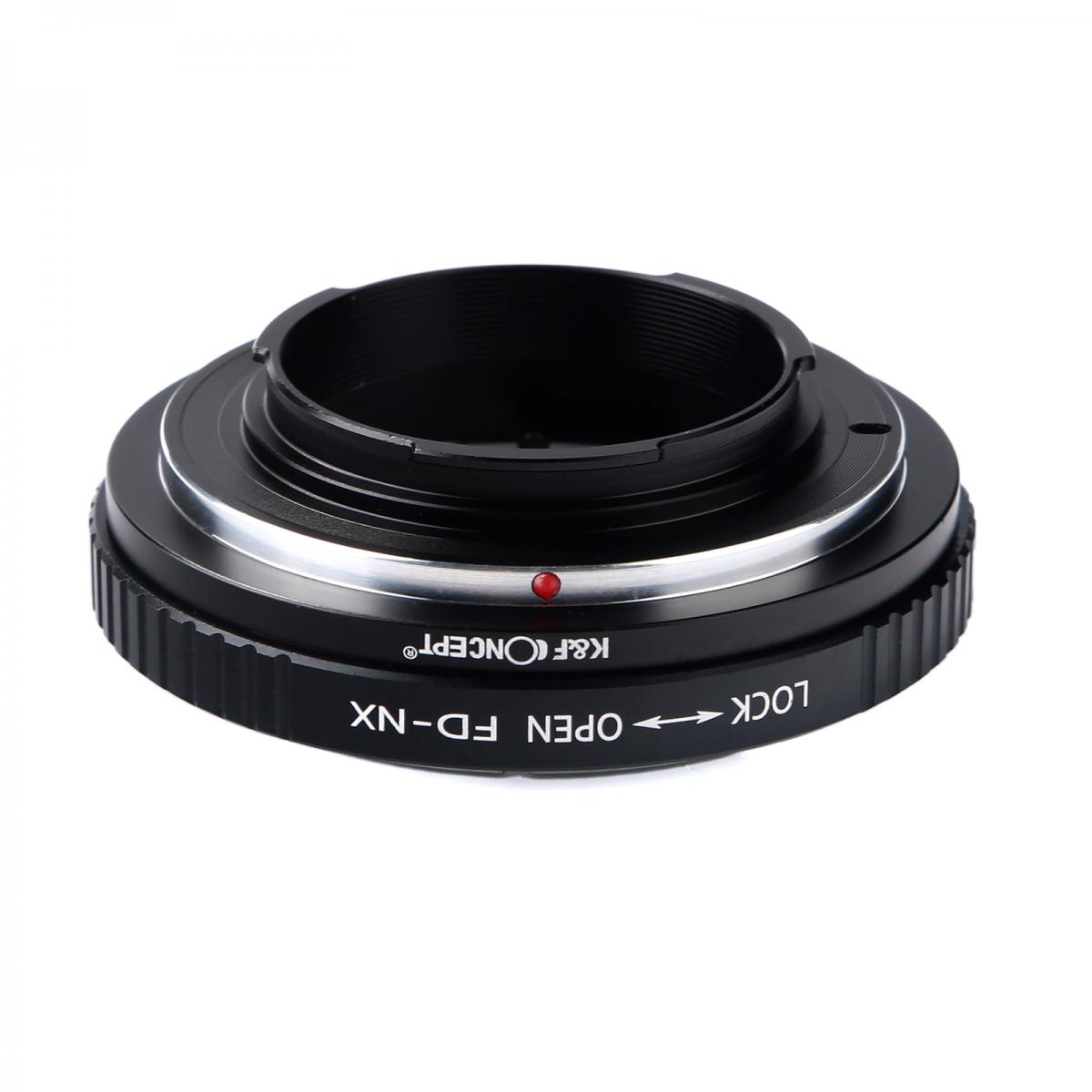 K&F Concept Adapter für Canon FD Objektiv auf Samsung NX Mount Kamera