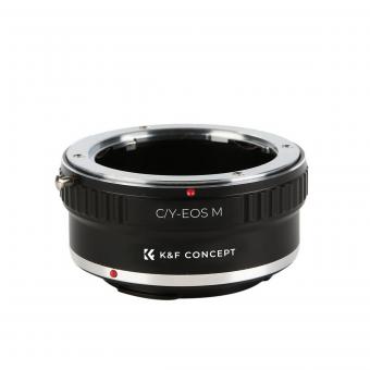 Lentes Contax Yashica a Canon EOS M Adaptador de montura de lente K&F Concept M14141 Adaptador de lente