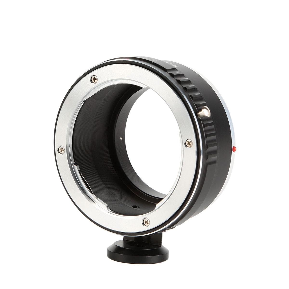 K&F Concept Adapter für Contax Yashica Objektiv auf Sony E Mount Kamera mit Halterung