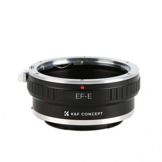 Bague d Adaptation pour Objectif Canon EOS EF vers Mondure Sony E