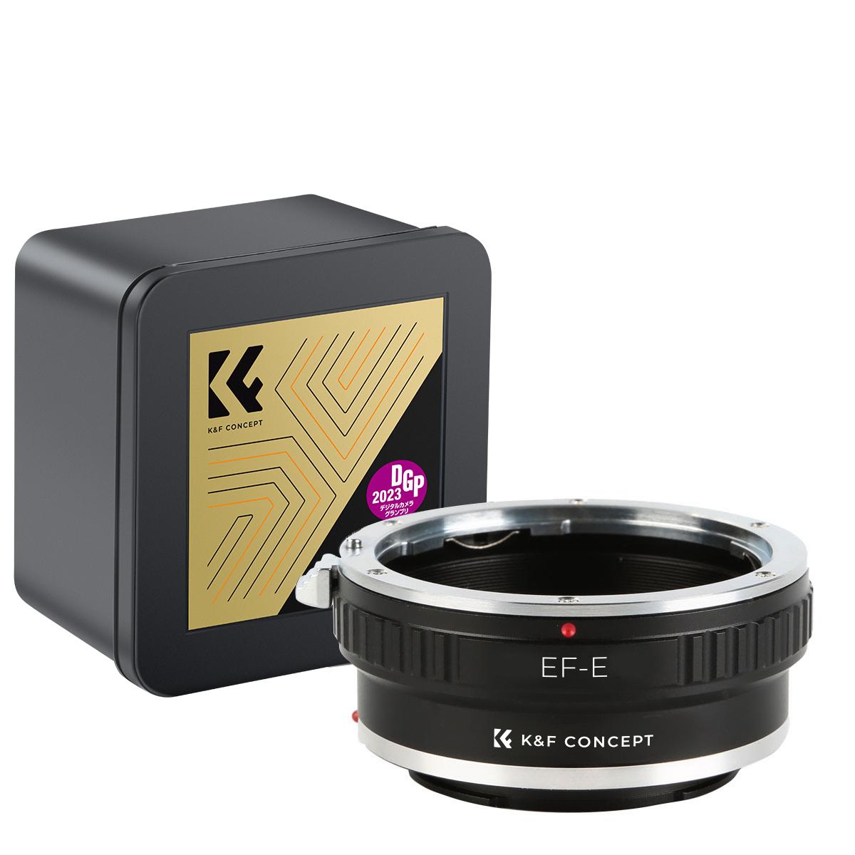 EOS-NEX Met Statief Bevestiging Lens Adapter Handmatige Focus Compatibele Canon EF Lenzen voor Sony E Camera Lichaam