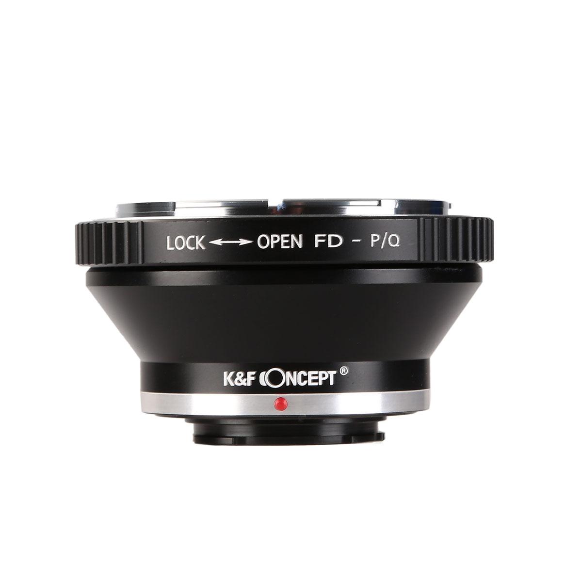 FD-P/Q Adaptador para Objetivo Canon FD FL a Montura Pentax Q, Serie FIX