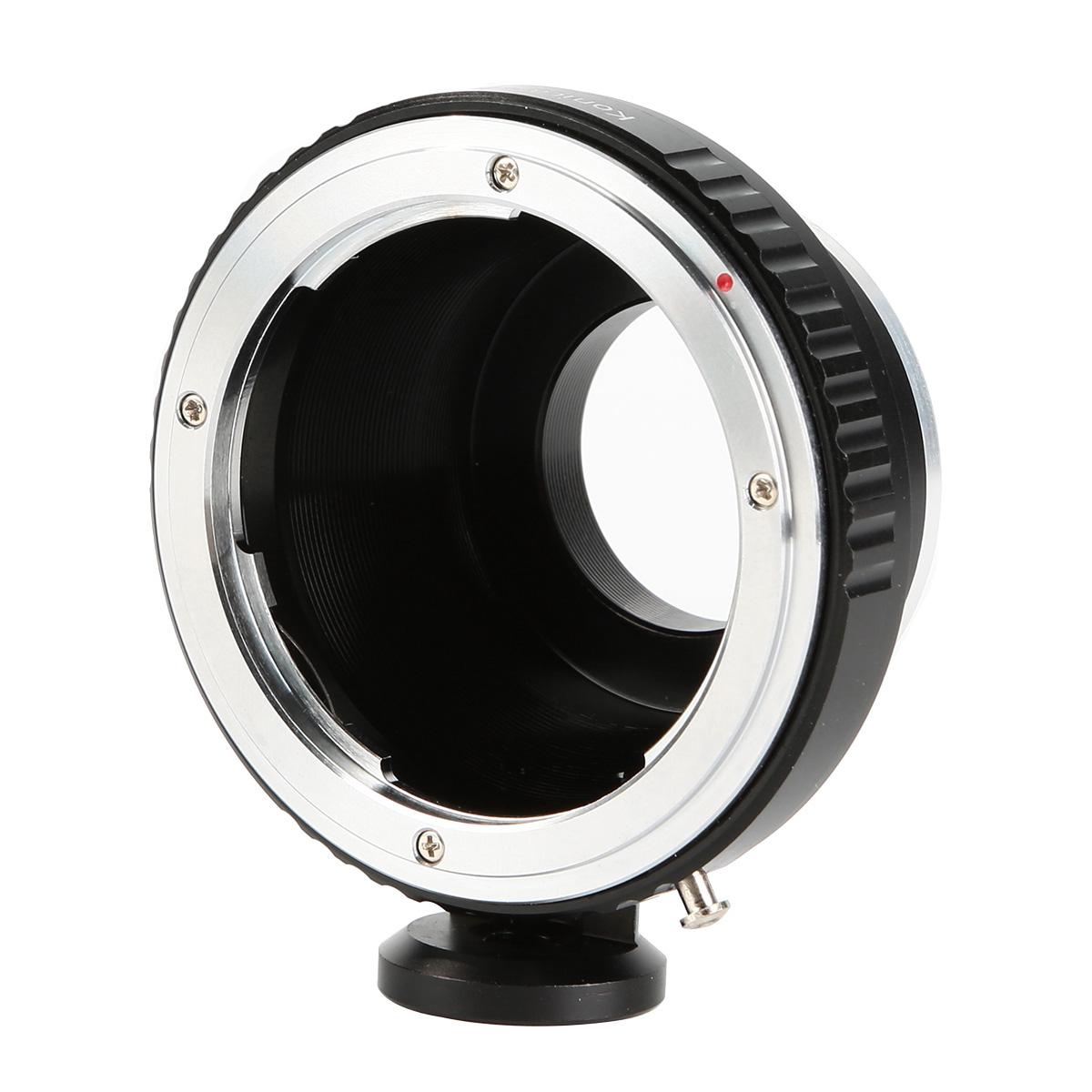 K&F Concept Adapter für Konica AR Objektiv auf Pentax Q Mount Kamera mit Halterung