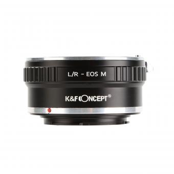 Adaptador de montura de cámara de lentes Leica R a Canon EOS M