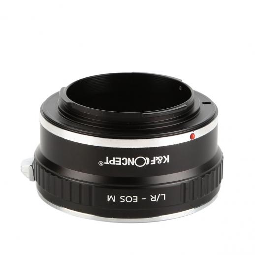 retirada biografía Monarquía Adaptador de montura de cámara de lentes Leica R a Canon EOS M - K&F Concept