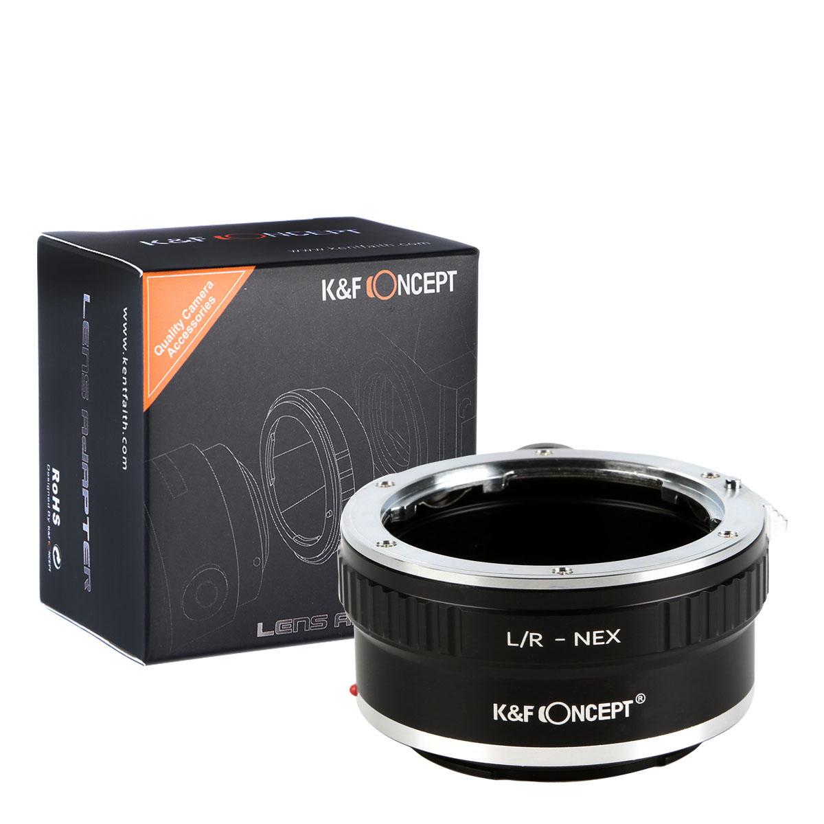 Adaptador Lentes Leica R para corpo Sony NEX E com Tripé Monte