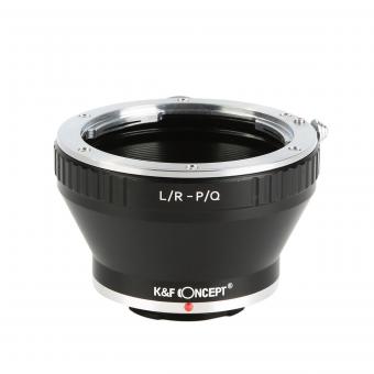 Lentes Leica R a adaptador de montura de lente Pentax Q con montura de trípode Adaptador de lente K&F Concept M21162