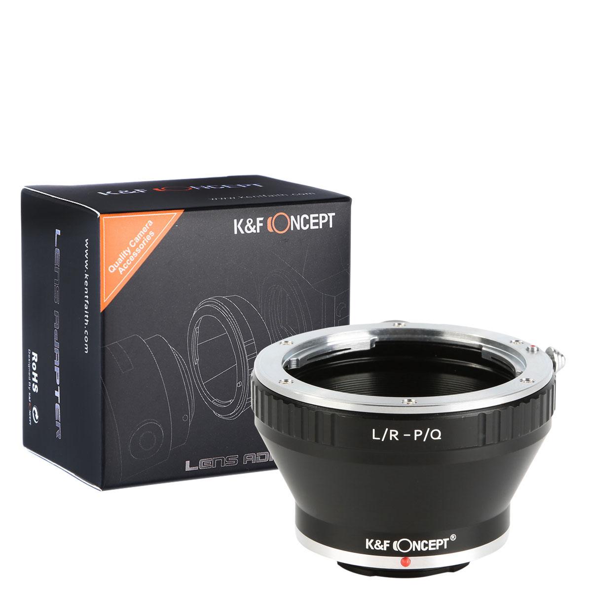 Adaptador Lentes Leica R para corpo Pentax Q com Tripé Monte