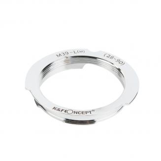 K&F Concept M39-L/M(28-90) Bague d'Adaptation pour Objectif M39 28mm/90mm vers Appareil Photo Leica M