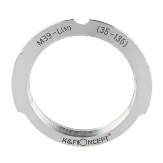 K&F Concept M39-L/M(35-135) Bague d'Adaptation pour Objectif M39 35mm/135mm vers Appareil Photo Leica M