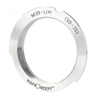 M39 50mm/75mm Lenses to Leica M Camera Mount Adapter Non-SLR port M39