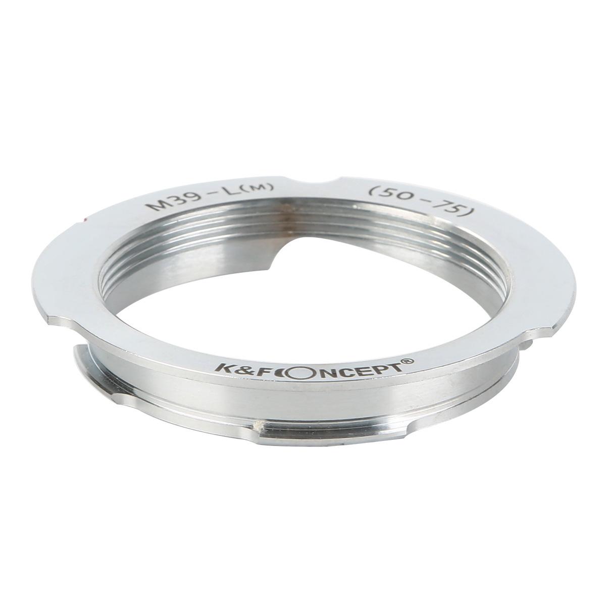 M39 50mm/75mm Lenses to Leica M Camera Mount Adapter Non-SLR port M39