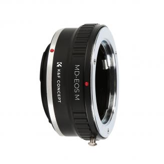 Bague d'Adaptation pour Objectif Minolta MD vers Appareil Photo Canon EOS M