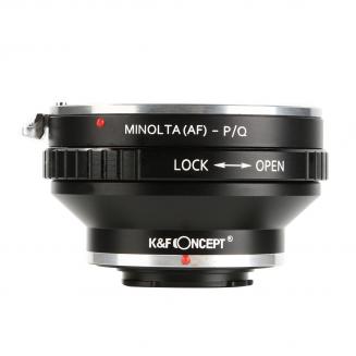 K&F Concept Adapter für Minolta AF Objektiv auf Pentax Q Mount Kamera