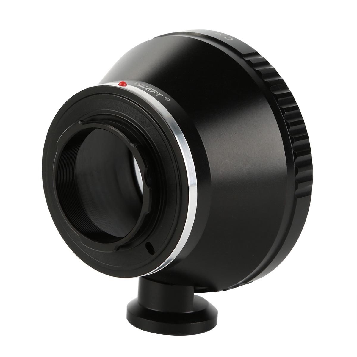 NIK F-P/Q Adaptador para Objetivo Nikon F a Montura Pentax Q con Soporte Trípode, Serie FIX