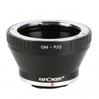 K&F Concept Adapter für Olympus OM Objektiv auf Pentax Q Mount Kamera
