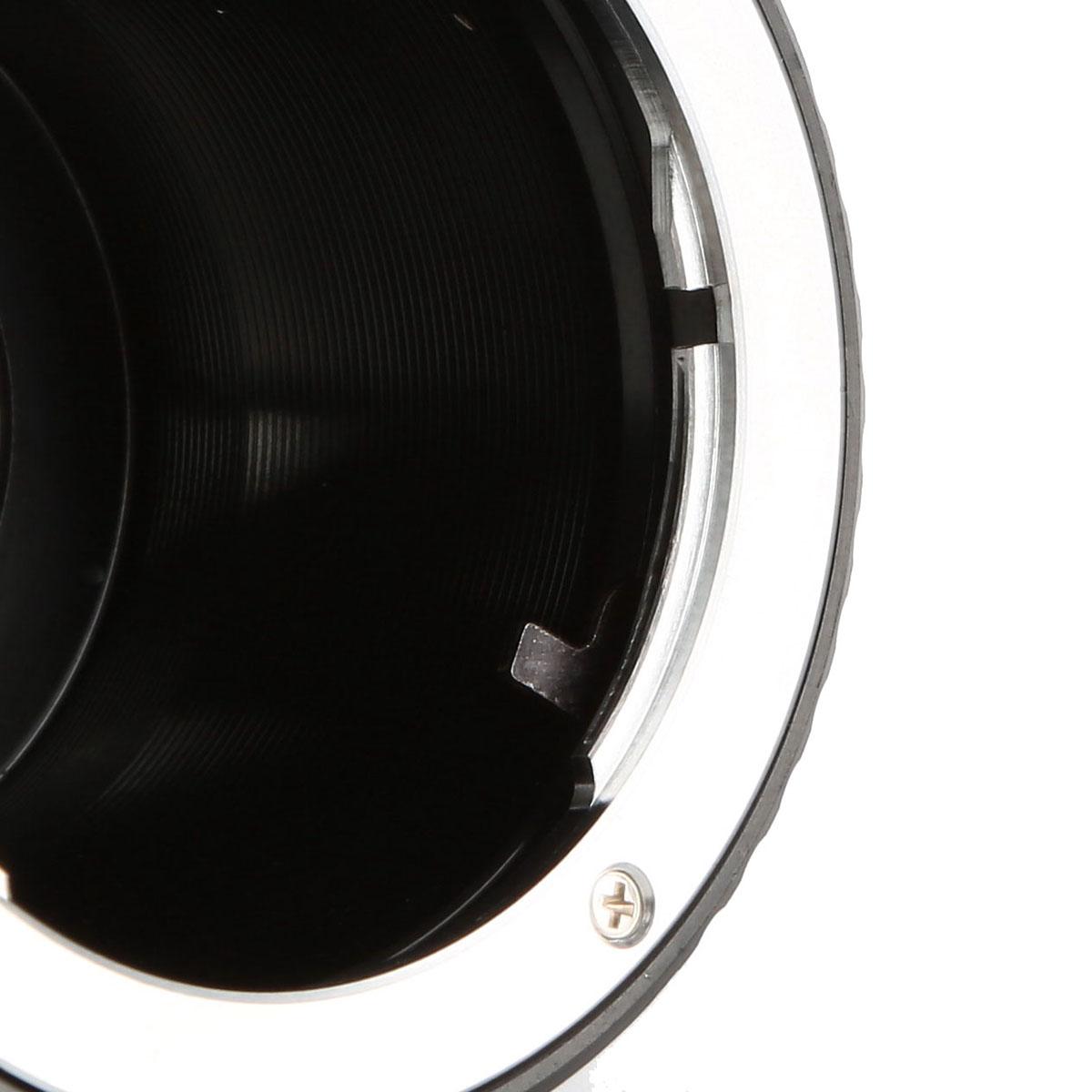 OM-P/Q A Adaptador para Objetivo Olympus OM a Montura Pentax Q con Soporte Trípode, Serie FIX