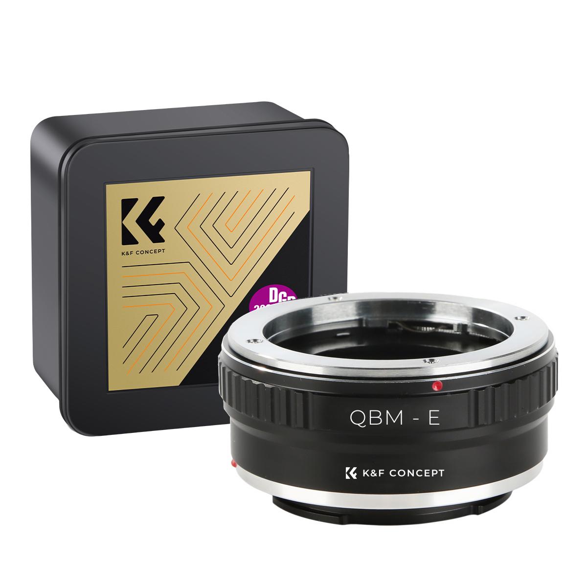 Rollei QBM Lenses to Sony NEX E Mount Camera Adapter