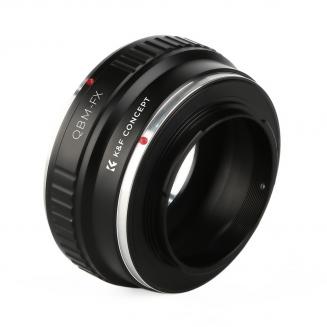 K&F Concept M37111 Bague Adaptation Objectif  Rollei QBM vers Fuji X Mount Appareil Photo pour DSLR